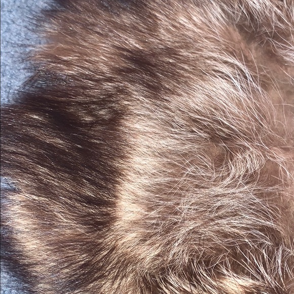 Vintage real Raccoon fur collar scarf - Picture 4 of 8